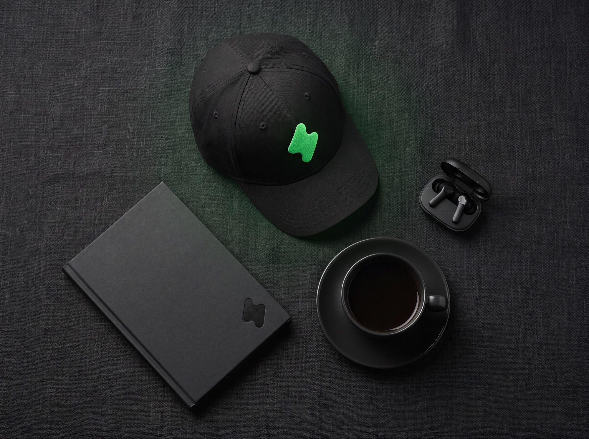 OnZero - Cap, notebook and desk set