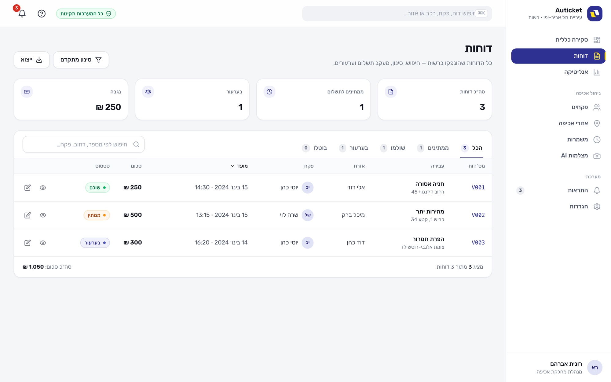 Auticket - Tables you can work in