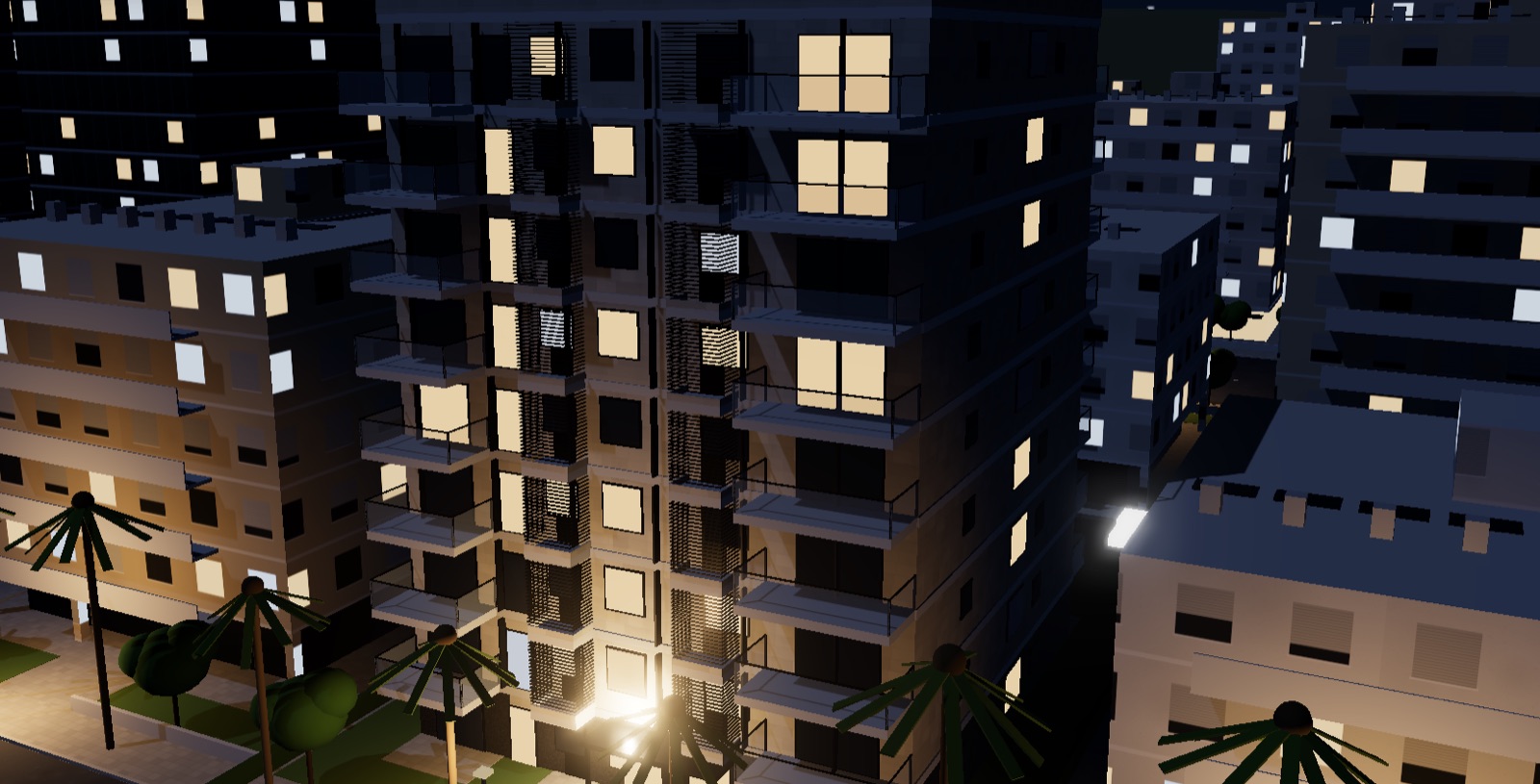 Strata 3D - night